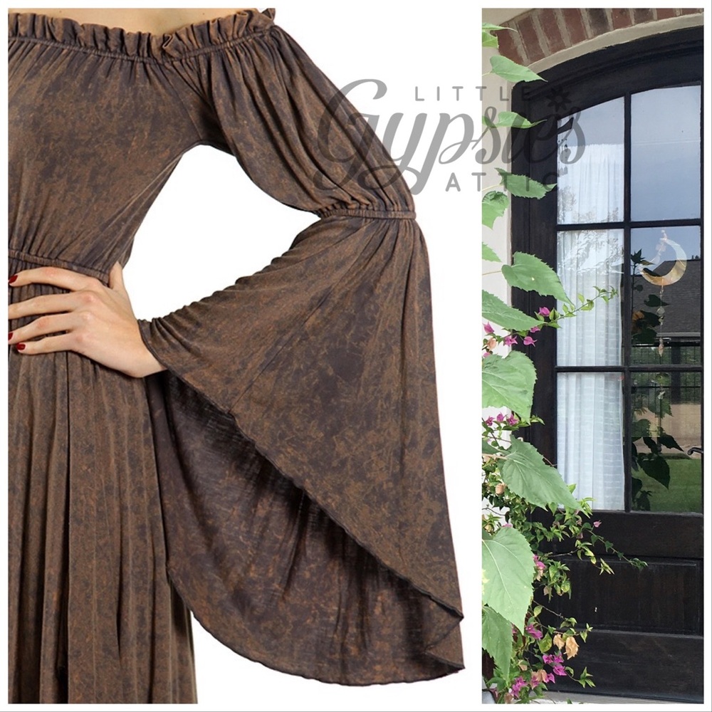 A'reve and' or Vogue Stone Washed Bleached Dress - Picture 7 of 13